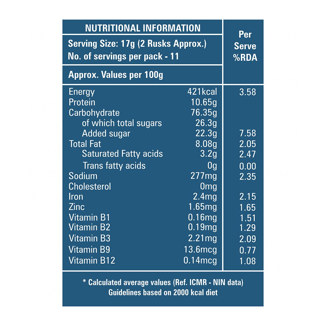 Amore Milk Rusk - Bambino Pasta