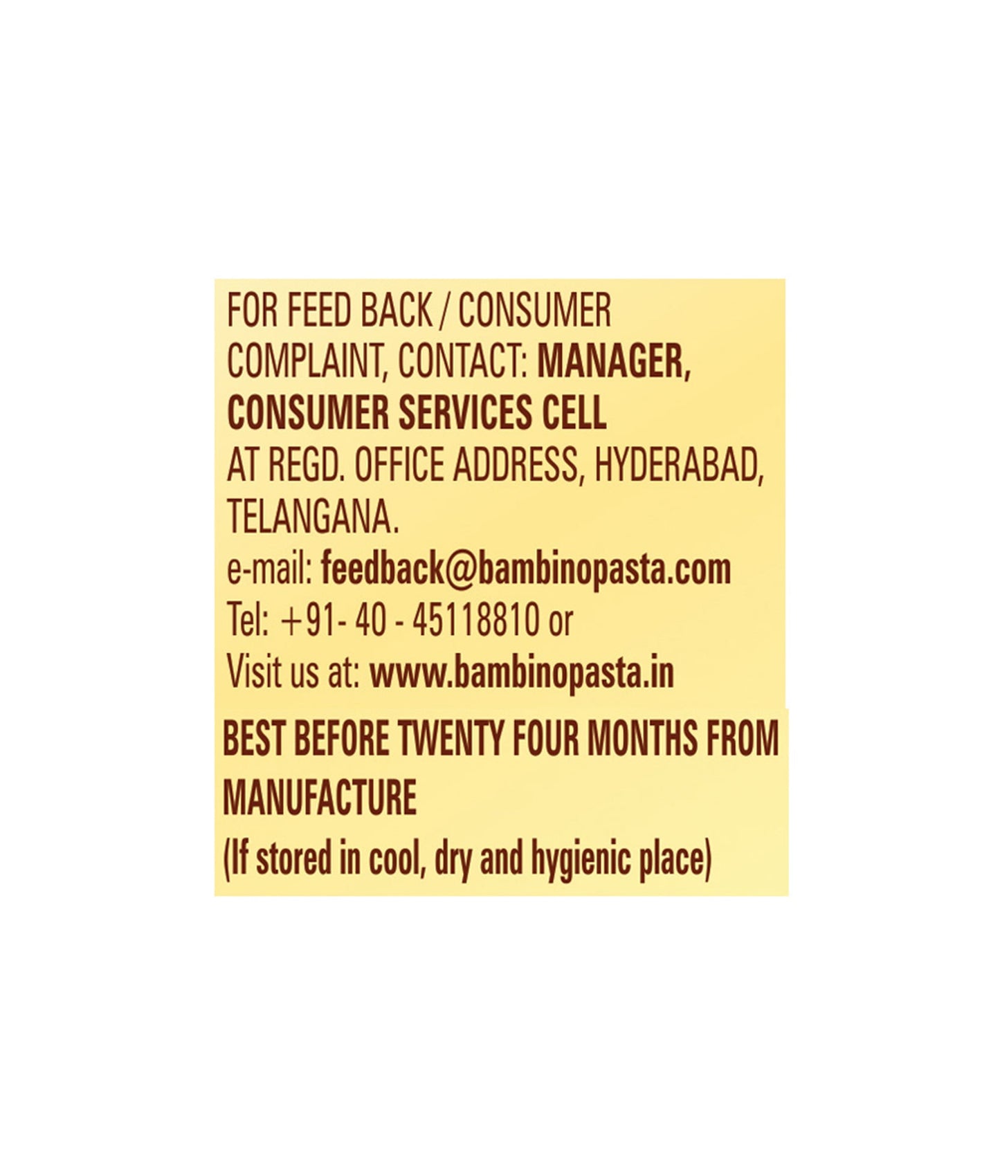 Bambino Nutraawell Premium Pasta (Spirali) - Bambino Pasta