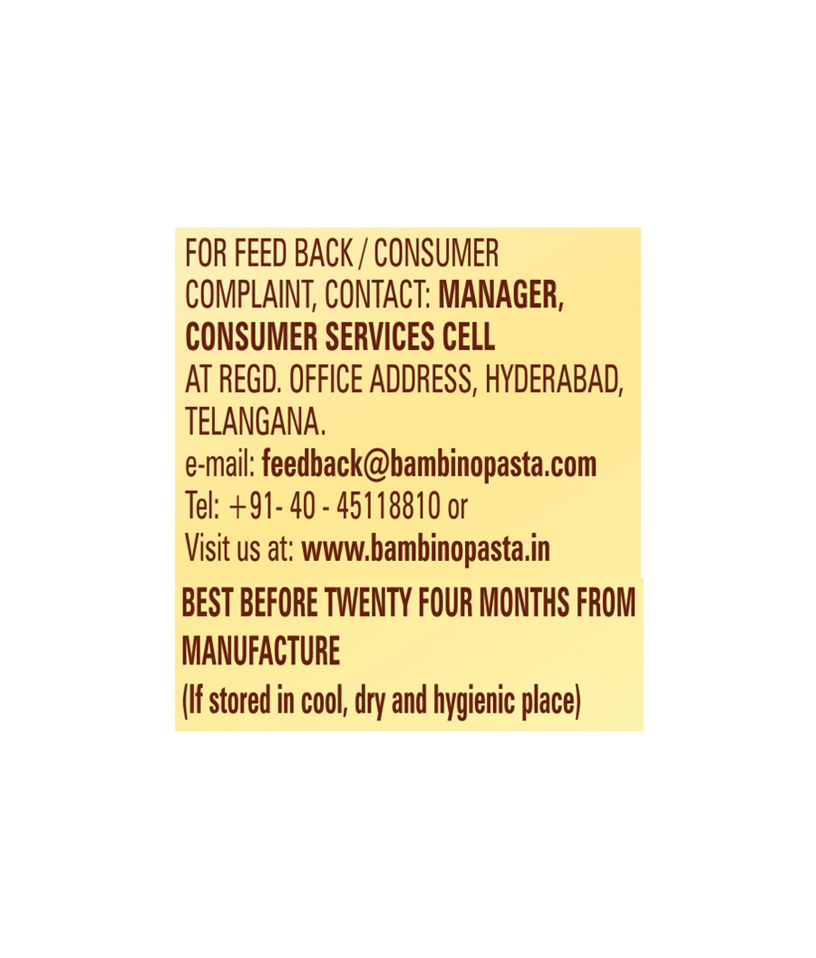 Bambino Nutraawell Premium Pasta (Spirali) - Bambino Pasta