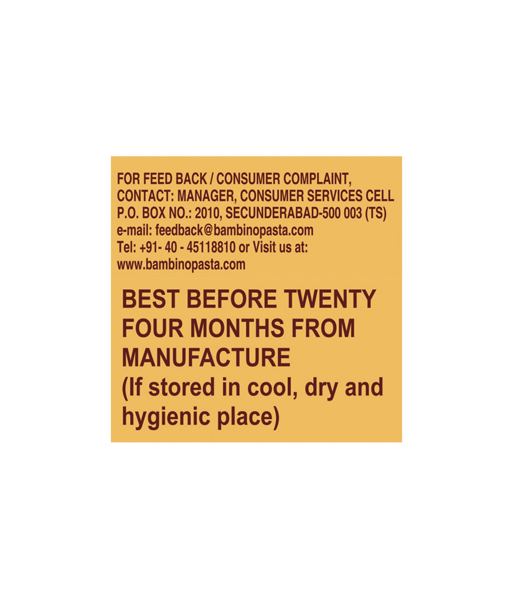 Bambino Premium Pasta (Spaghetti) - Bambino Pasta