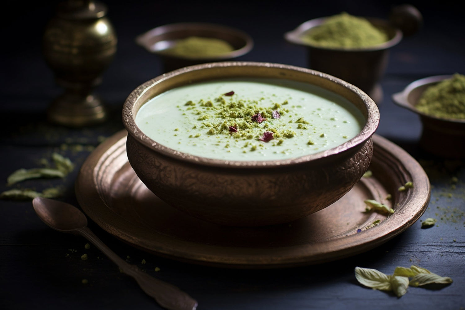 A Unique Twist with Bambino Vermicelli - Creamy Matcha Payasam Recipe - Bambino Pasta