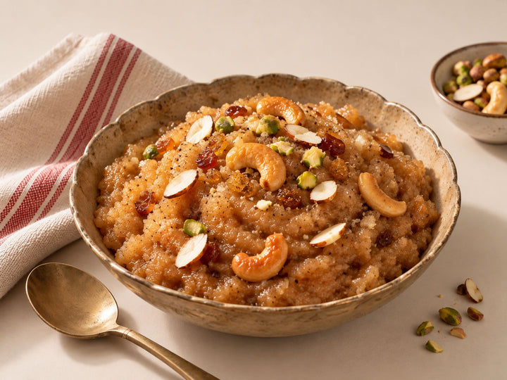 ⁠Atta Halwa Recipe with Bambino Fortified Atta - Bambino Pasta