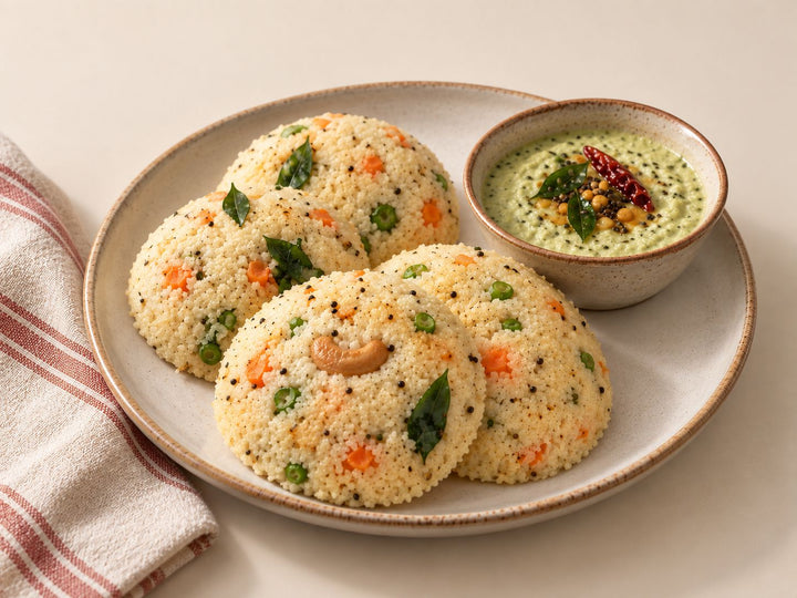 Instant Rava Idli Recipe with Balian by Bambino Sooji - Bambino Pasta