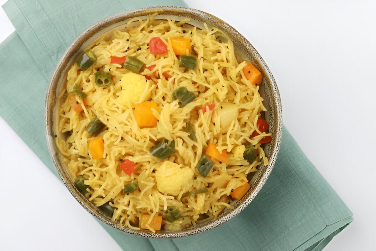 Lemon Pepper Vermicelli Upma Recipe - Bambino Pasta