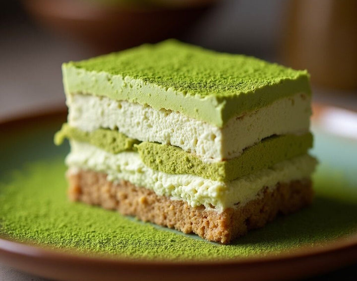 Matcha Misu with Bambino Nutraawell Atta & Amore Rusk - Bambino Pasta