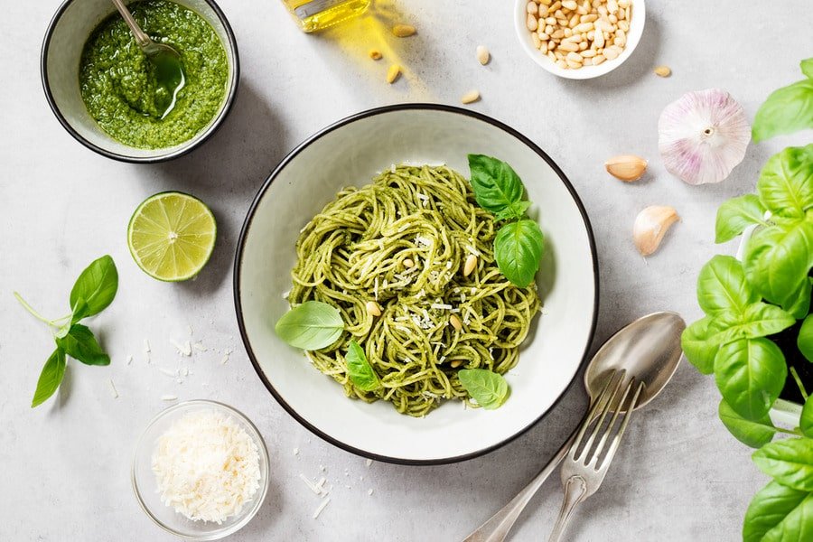 Pesto Pasta Recipe Using Bambino Pasta - Bambino Pasta