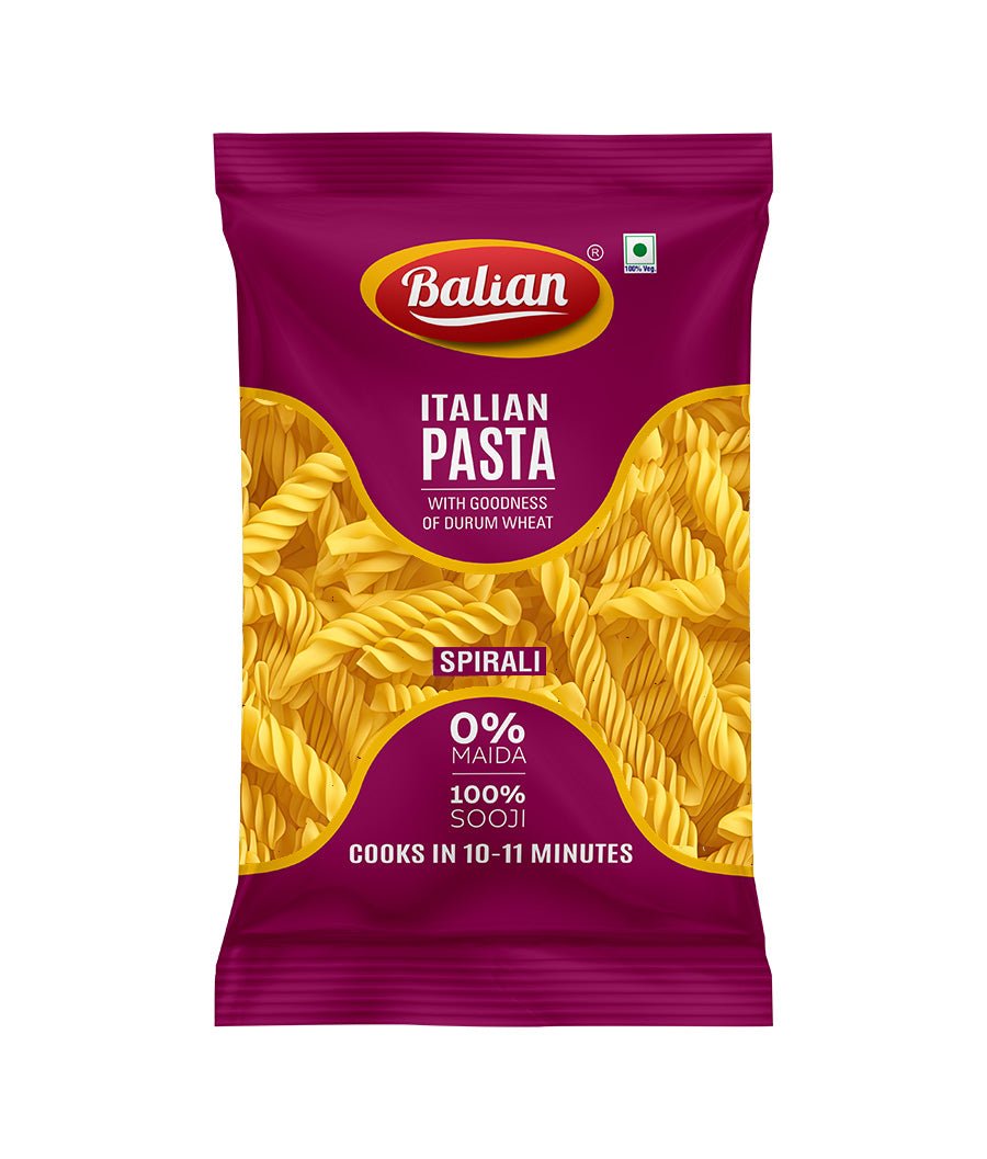 Balian Italian Pasta (Spirali) - Bambino Pasta