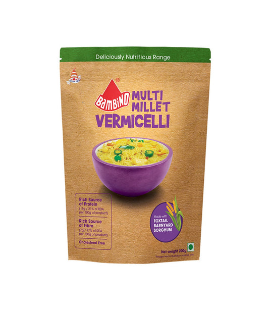 Bambino Multi Millet Vermicelli - Bambino Pasta